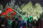 عزاداری شب پنجم محرم الحرام در باغ جنت
