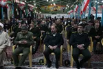 جشن مبعث و گلباران مزار شهدای انقلاب در گلستان شهدای اصفهان