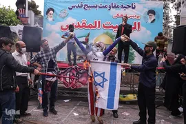 راهپیمایی روز قدس در تهران