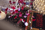 Flowers Showered on Martyred Leader’s Coffin at Karbala Shrine