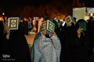 مراسم احیای شب بیست و یکم ماه مبارک رمضان در خراسان شمالی