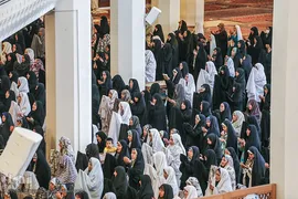 نماز عید قربان در شاهچراغ