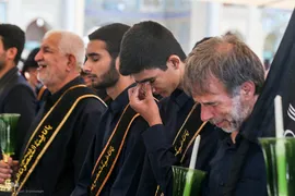 دسته عزا خادمان حرم مطهر بانوی کرامت در رثای امام جواد(ع)//////قم///