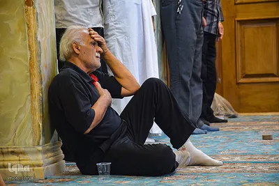 عزاداری شهادت امام صادق(ع) - محلات / عکس:ایکنا