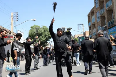 مراسم سنتی عزاداری اربعین حسینی در اهر