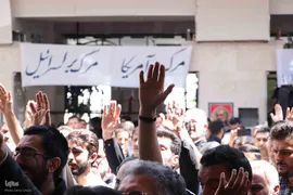 تشییع پیکر دو شهید قرآن آموز در تبریز