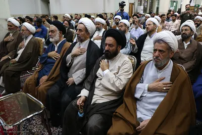 تجمع طلاب و روحانیون اصفهانی در محکومیت جنایات رژیم صهیونیستی