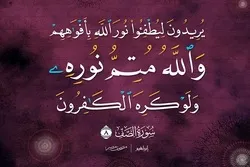 نور الله لاينطفئ