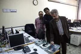 بازدید امیر خوراکیان، معاون محتوای مرکز ملی فضای مجازی از سرویس اندیشه ایکنا
