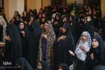 نماز ظهر عاشورا در شبستان امام خمینی(ره)‎ حرم شاهچراغ(ع)