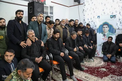 مراسم تشییع پیکر مطهر شهید والامقام علی حسن زاده