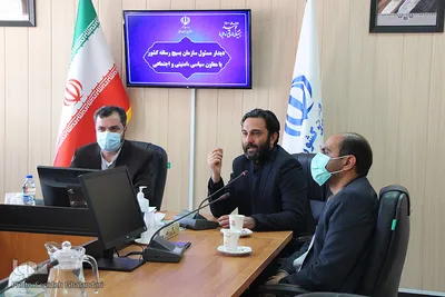 دیدار رئیس بسیج رسانه کشور با اصحاب رسانه خراسان‌جنوبی
