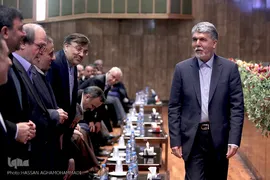 حضور سیدعباس صالحی، وزیر فرهنگ و ارشاد اسلامی در مراسم تودیع و معارفه رییس سازمان حج و زیارت