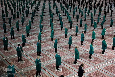 مراسم "شکرانه بازگشایی حرم مطهر رضوی"
