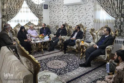 دیدار جامعه قرآنی با خانواده شهید اسماعیل میرزانژاد