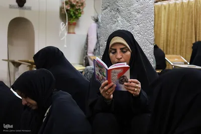 مراسم دعای عرفه در مسجد بزرگ خوزان خمینی‌شهر