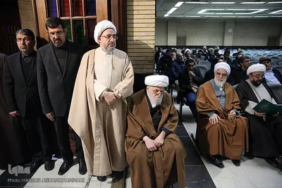 مراسم بزرگداشت سومین روز ارتحال مرحوم آیت‌الله واعظ‌زاده خراسانی