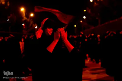 مراسم شب عاشورای حسینی (ع) در دانشگاه آزاد کرج