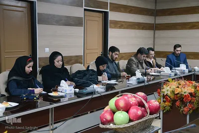 نشست خبری حجت‌الاسلام رسول برگی، رئیس شورای هماهنگی تبلیغات اسلامی استان آذربایجان شرقی