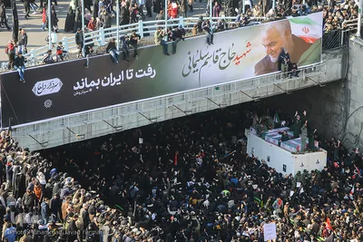 تشییع سپهبد قاسم سلیمانی 2