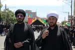 دریای عشق به عباس(ع) در خیابان‌ های تکاب‎