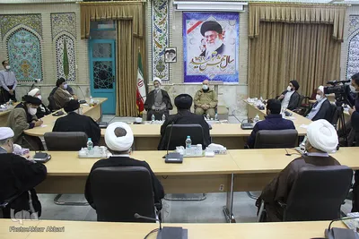 دیدار رئیس مجلس شورای اسلامی با نماینده ولی ‌فقیه در چهارمحال و بختیاری