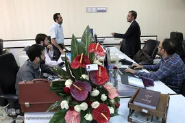 بازدید دکتر علی منتظری، ريیس اسبق جهاد دانشگاهی از ایکنا