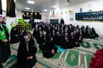 آیین استقبال از پیکر شهید گمنام در دبستان کمائی اصفهان