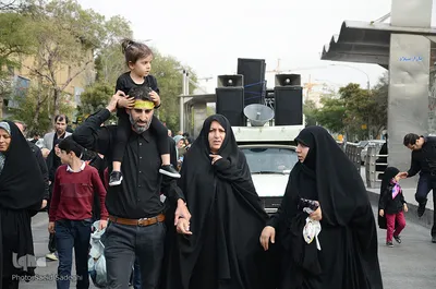 ⁨مراسم جاماندگان اربعین⁩ در تبریز