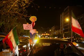 تشییع پیکر سردار شهید حاج مجید خادمی در تهران
