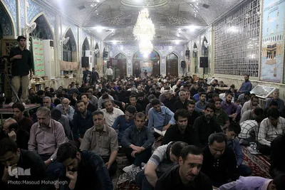احیای شب بیست و سوم ماه رمضان در سمنان