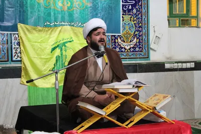 کرسی تلاوت قرآن کریم در حمایت از مردم مظلوم فلسطین‎