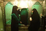 میزبانی از حاملان کلام‌الله در حریم فرزند امام کاظم(ع) + عکس و فیلم