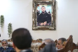 دیدار جامعه قرآنی با خانواده شهید آرمان علی‌وردی