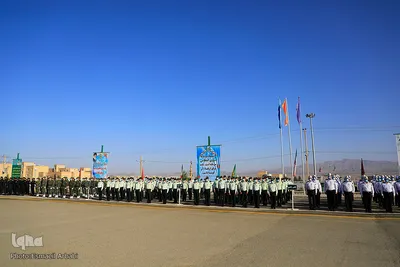صبحگاه مشترک نیروهای مسلح خراسان‌جنوبی