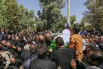 تشييع و خاكسپاري پيكر جانباز قهرمان بهمن گلبارنژاد