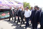 بازدید استاندار آذربایجان‌غربی از روند ارائه خدمات به زائران اربعین حسینی‎