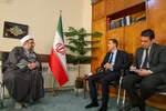 دیدار با سرکنسول ترکیه در تبریز با نماینده ولی فقیه در آذربایجان شرقی
