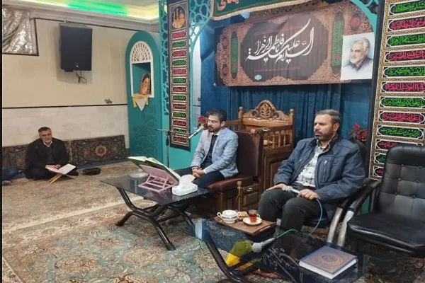 تلاوت «امید حسینی‌نژاد» در جلسه هفتگی مؤسسه کریمه(س) + صوت