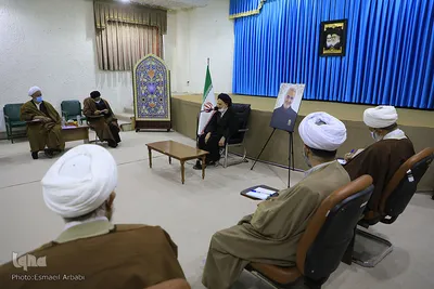 دیدار حجت‌الاسلام عبادی با جامعه روحانیت مبارز خراسان‌جنوبی