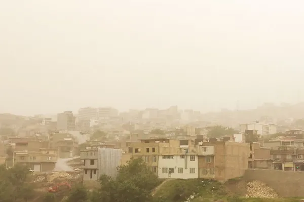 سه شهر استان مرکزی در گرد و غبار