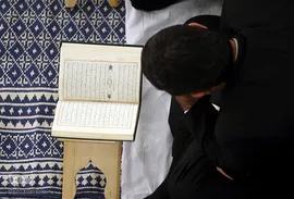 مراسم انس با قرآن در اولین روز ماه مبارک رمضان در حسینیه امام خمینی(ره)
