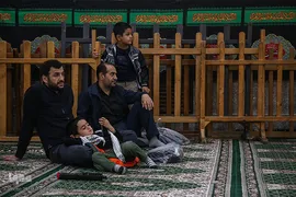 مراسم سوگواری رحلت پیامبر اعظم(ص) و شهادت امام حسن مجتبی(ع) در حرم عبدالعظیم حسنی(ع)