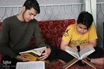 مراسم معنوی اعتکاف رمضانیه در مساجد ملایر‎‎