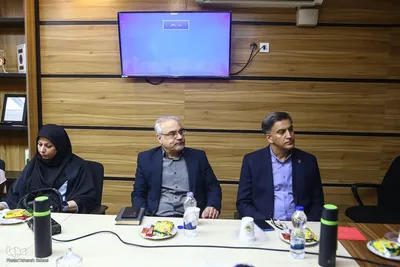 نشست خبری احمد قره‌باغیان، مدیرعامل سازمان انتقال خون