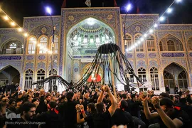مراسم سنتی سنج زنی در آران و بیدگل