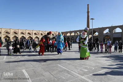 سفر به ۱۰ قرن پیش در میدان امام علی(ع) اصفهان