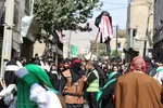 ⁨آئين نمادين حركت كاروان اسرای كربلا