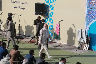 اقامه نماز عید سعید فطر به امامت حضرت آیت الله خامنه ای، رهبر معظم انقلاب