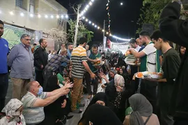 مراسم افطار به مناسبت میلاد امام حسن مجتبی(ع)